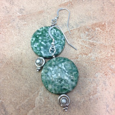 Pearl Tree Earrings